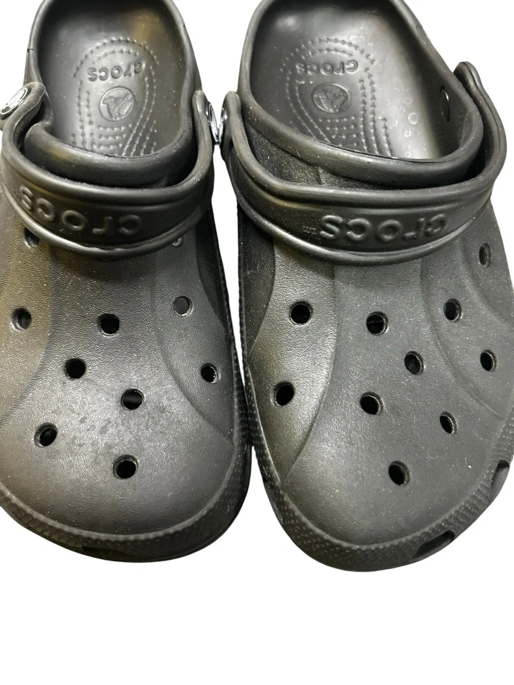 Crocs Classic Black Clogs Kids Size C6 C7 Comfort Slip-On Shoes Unisex